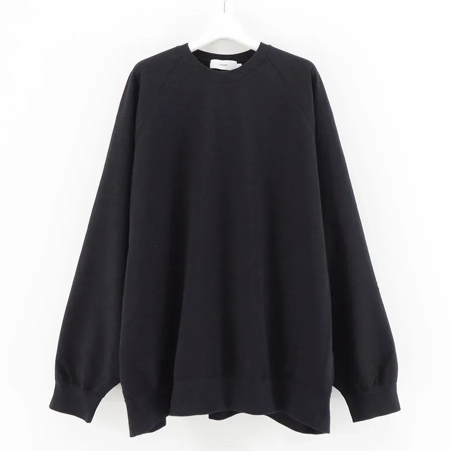 Ultra Compact Terry Crew Neck Sweater