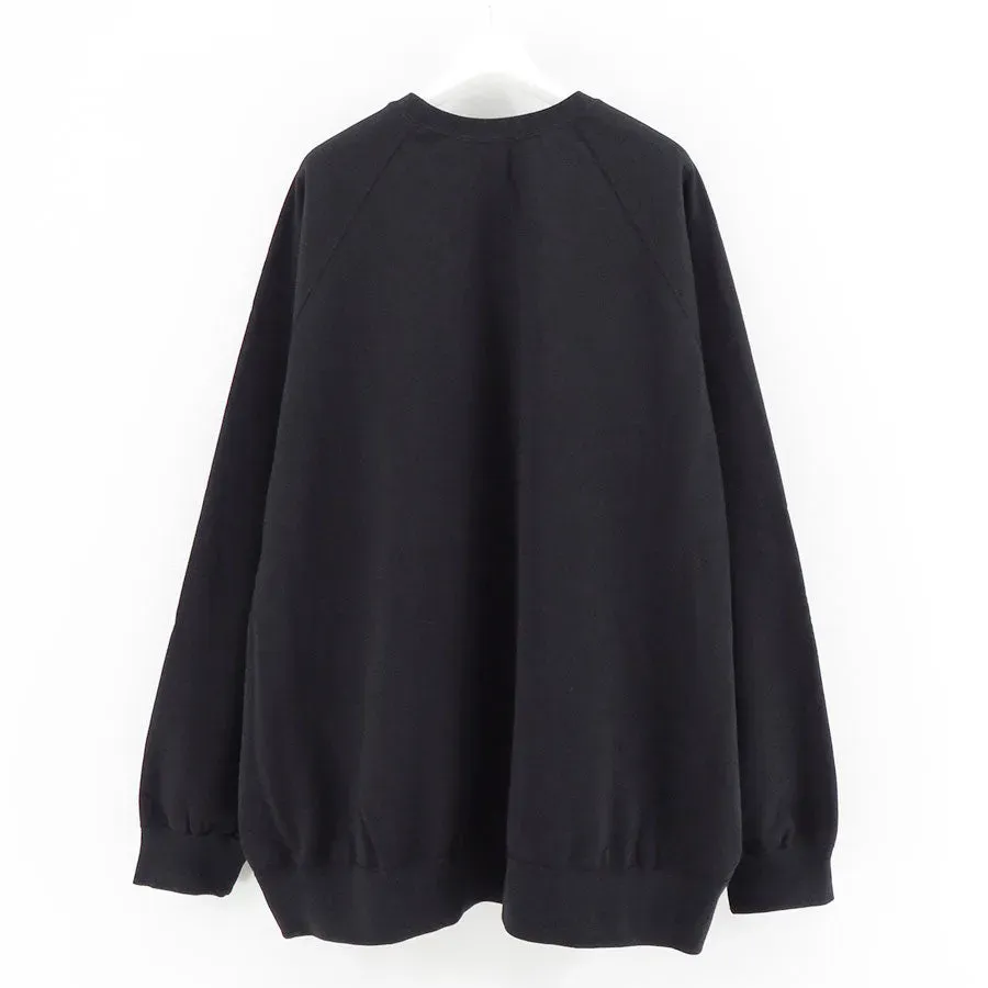 Ultra Compact Terry Crew Neck Sweater
