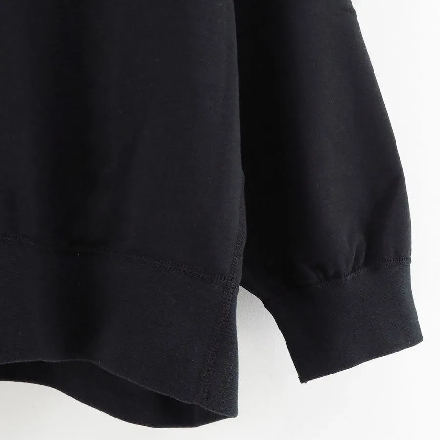 Ultra Compact Terry Crew Neck Sweater