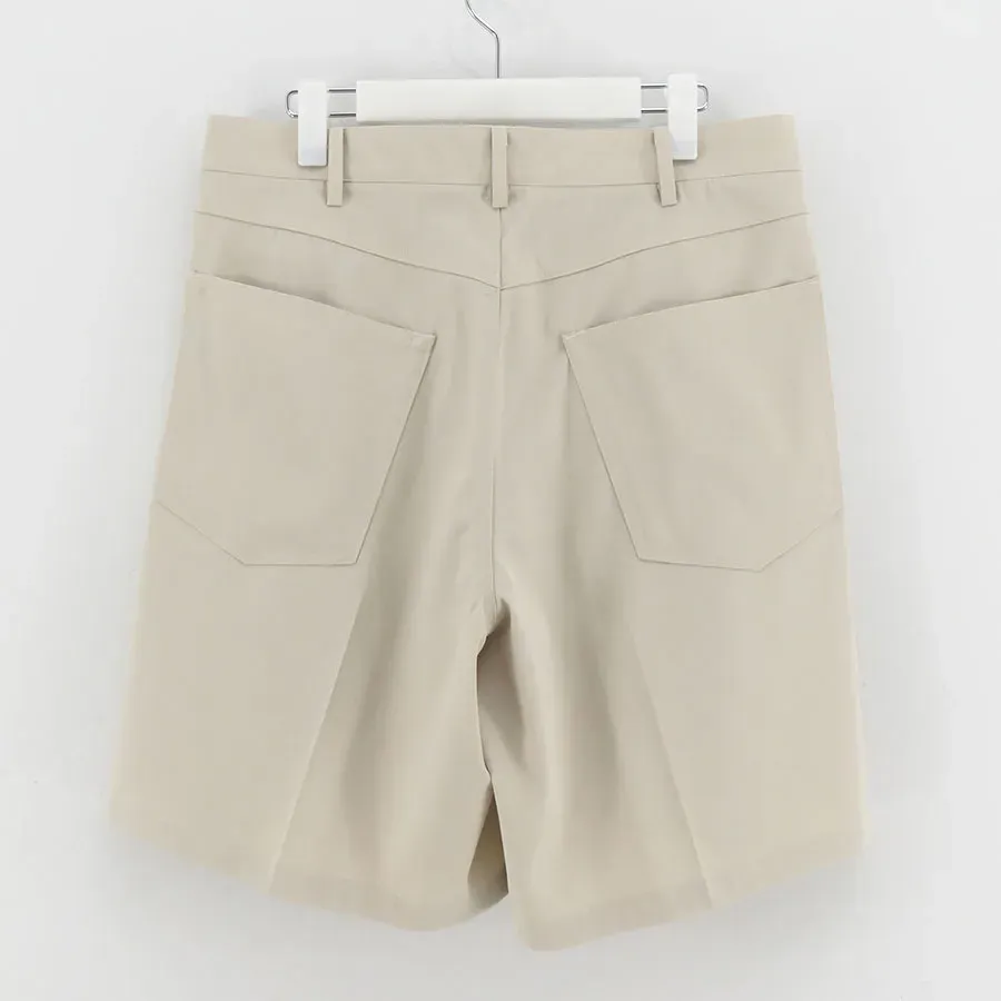 Semi Dull Oxford Shorts