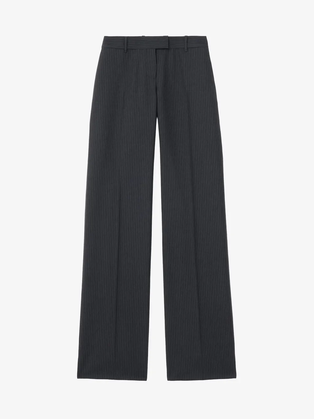 Pinstriped Bumster Trousers