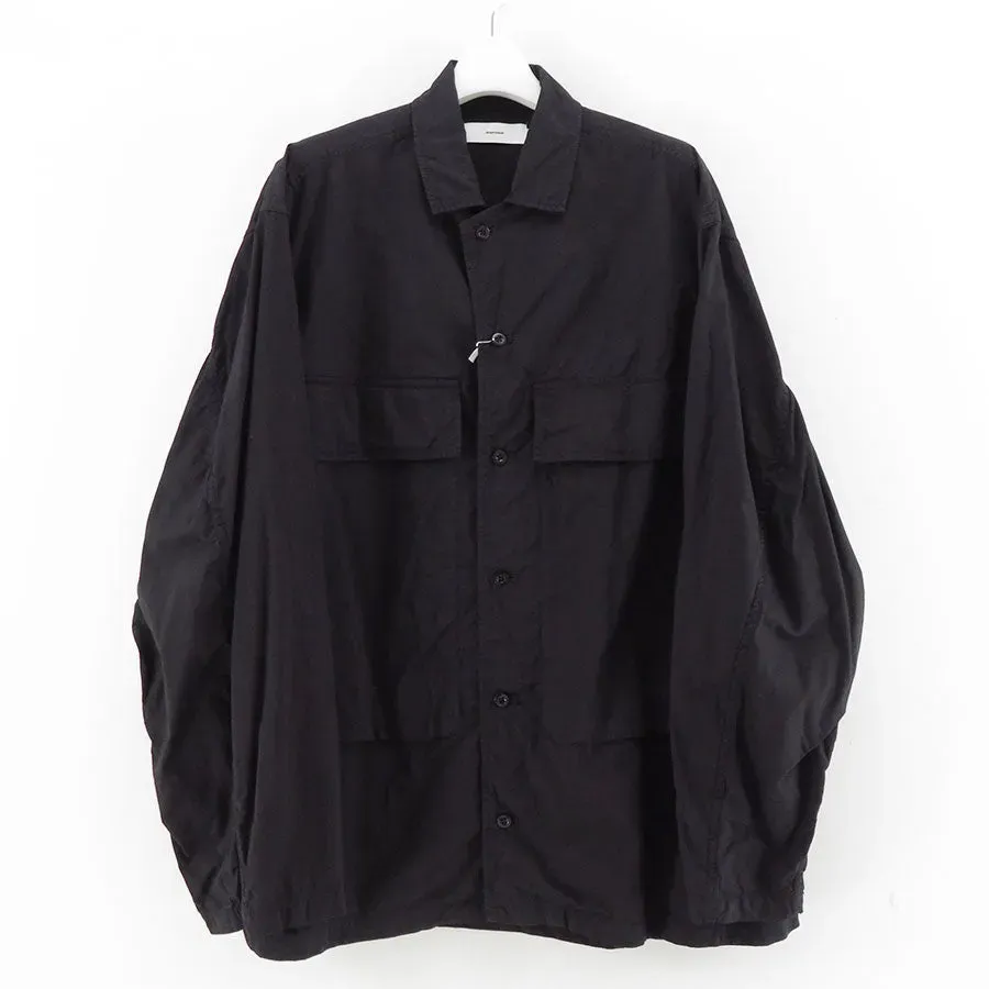 Garment Dyed Typewriter Fatigue Shirt