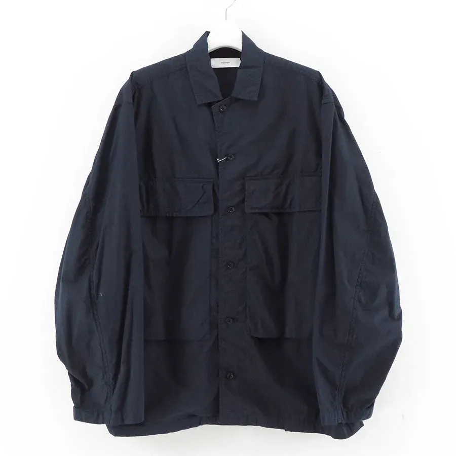 Garment Dyed Typewriter Fatigue Shirt