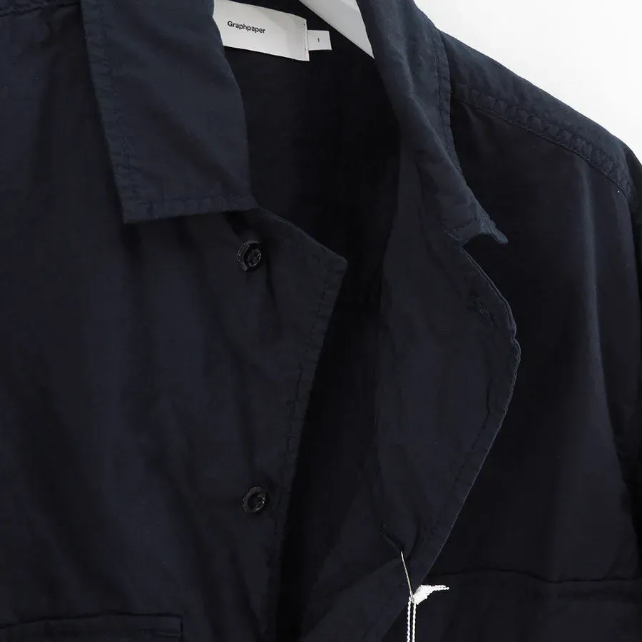 Garment Dyed Typewriter Fatigue Shirt