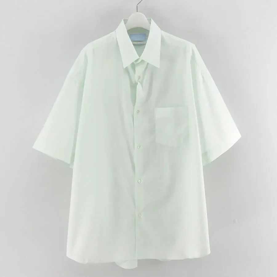 Alumo For Gp S/S Oversized Regular Collar Shirt