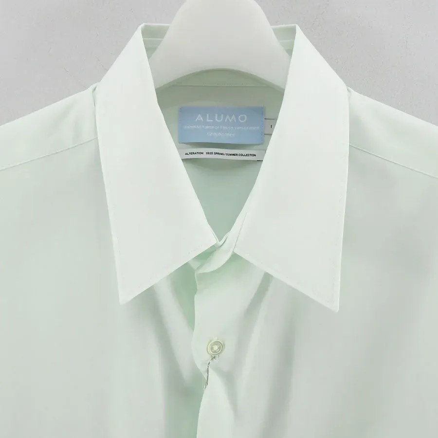Alumo For Gp S/S Oversized Regular Collar Shirt