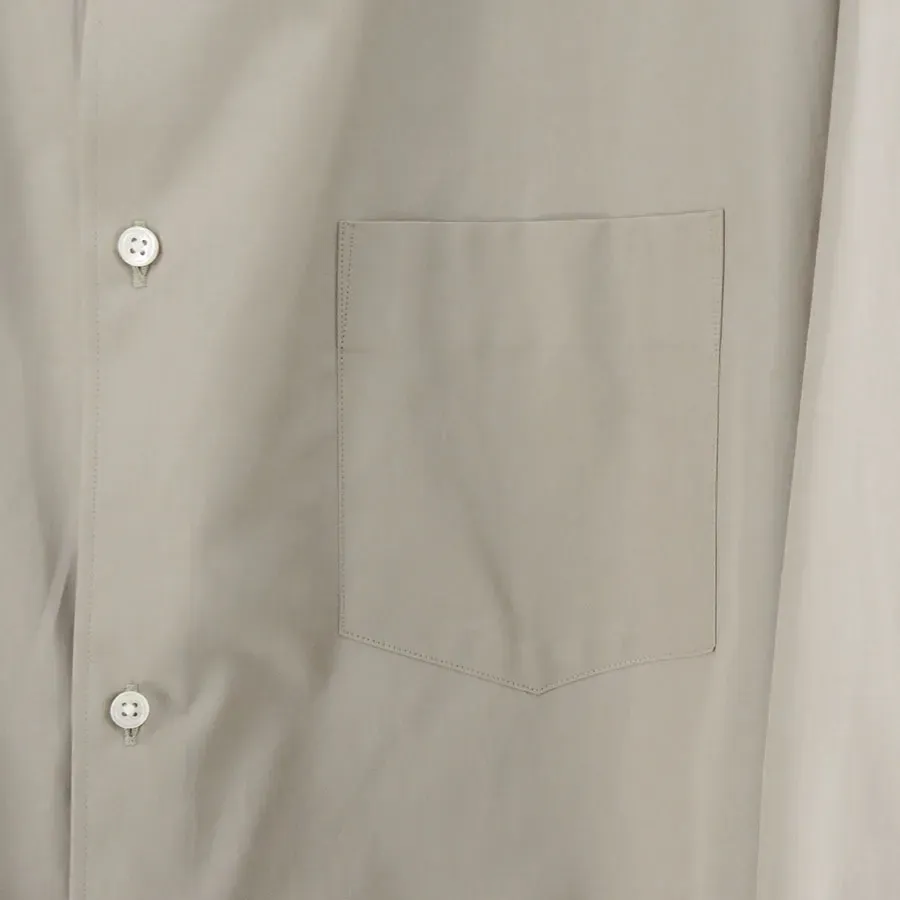Alumo For Gp L/S Oversized Regular Collar Shirt