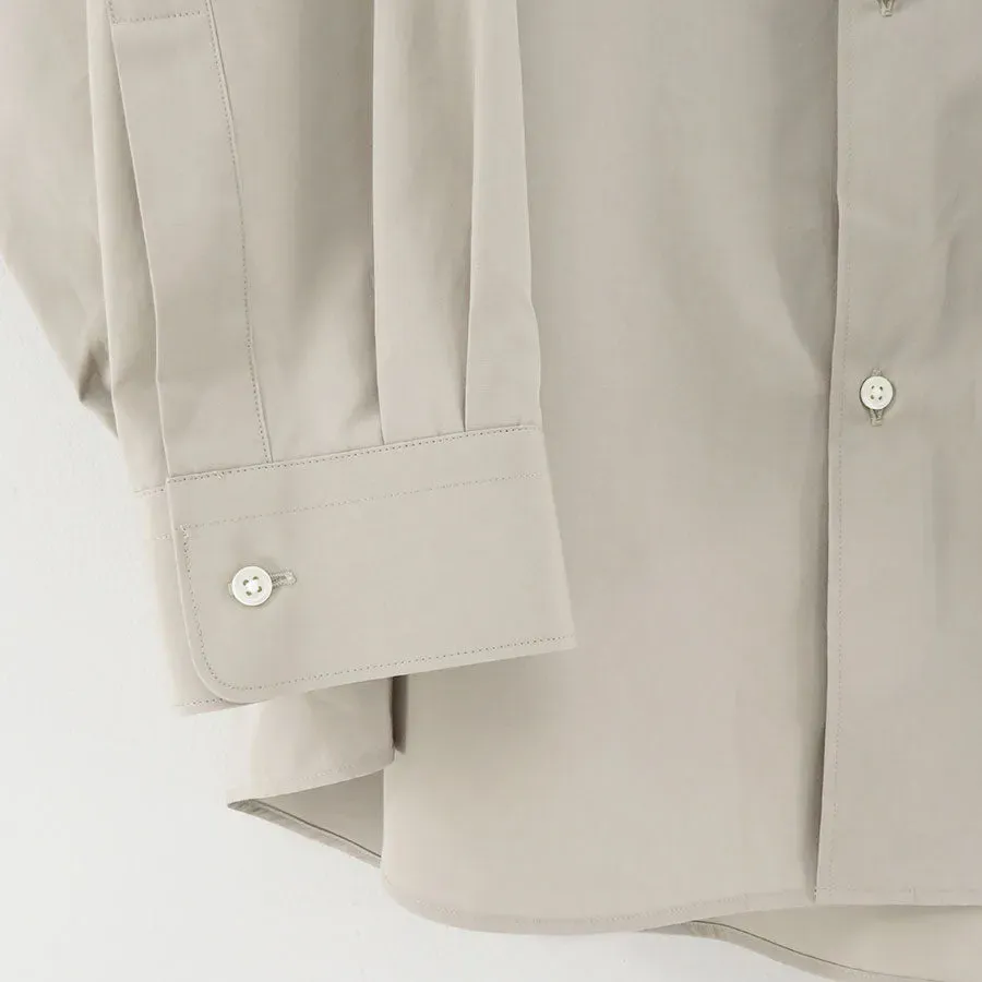 Alumo For Gp L/S Oversized Regular Collar Shirt