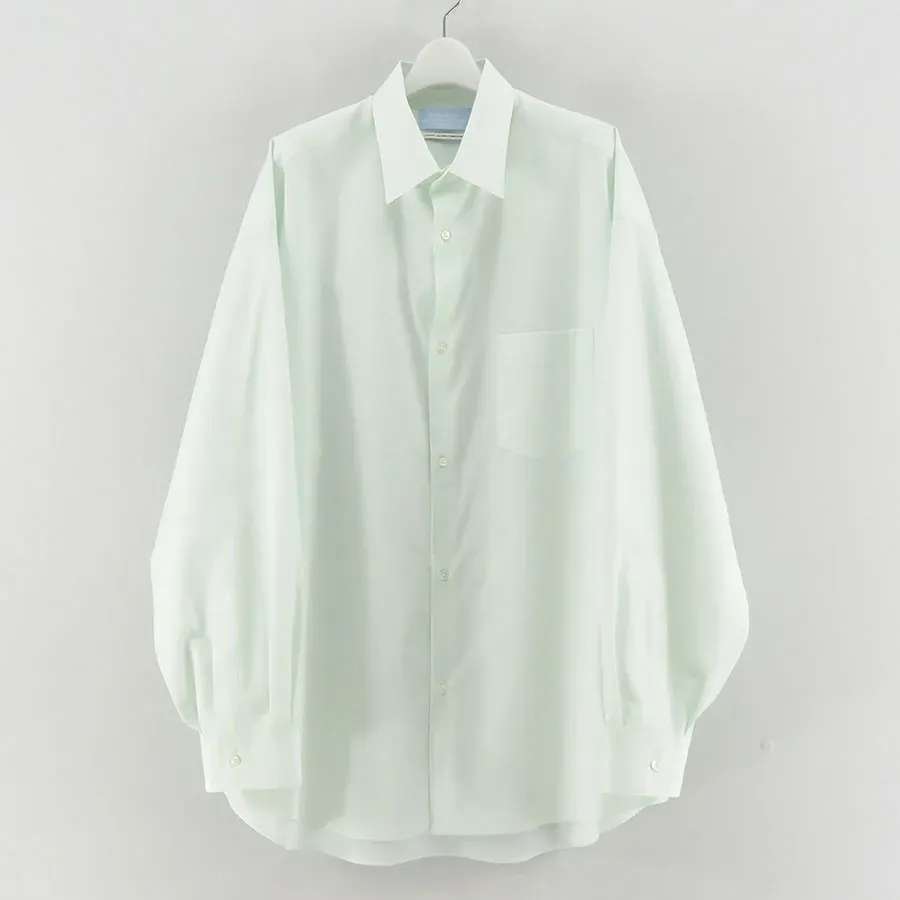 Alumo For Gp L/S Oversized Regular Collar Shirt