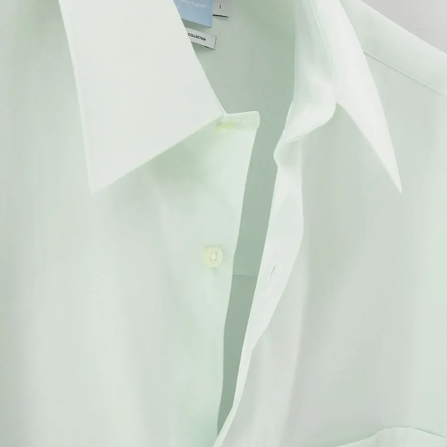 Alumo For Gp L/S Oversized Regular Collar Shirt