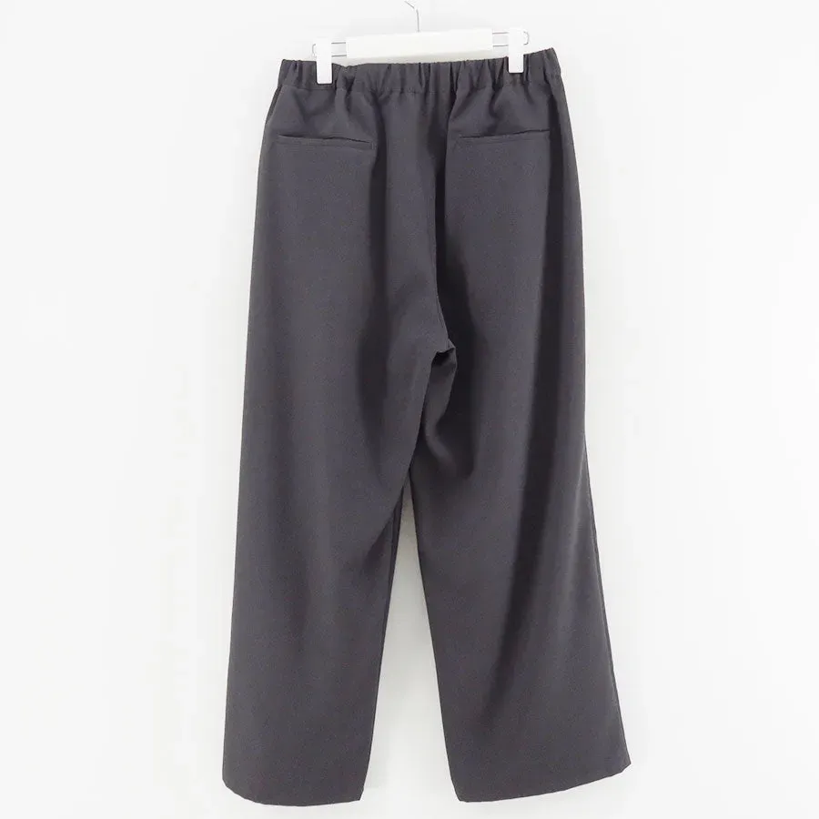 Scale Off Wool Wide Chef Pants
