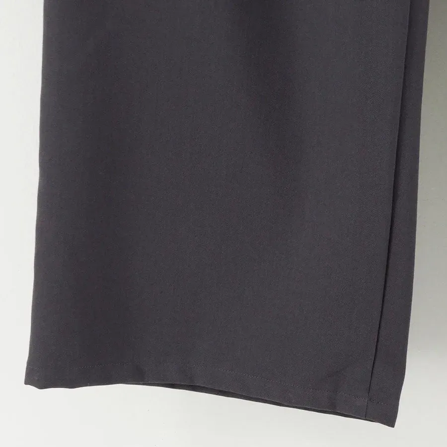 Scale Off Wool Wide Chef Pants