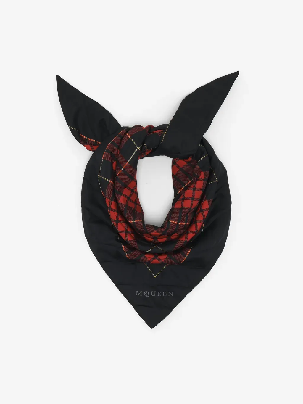 Quilted Tartan Scarf