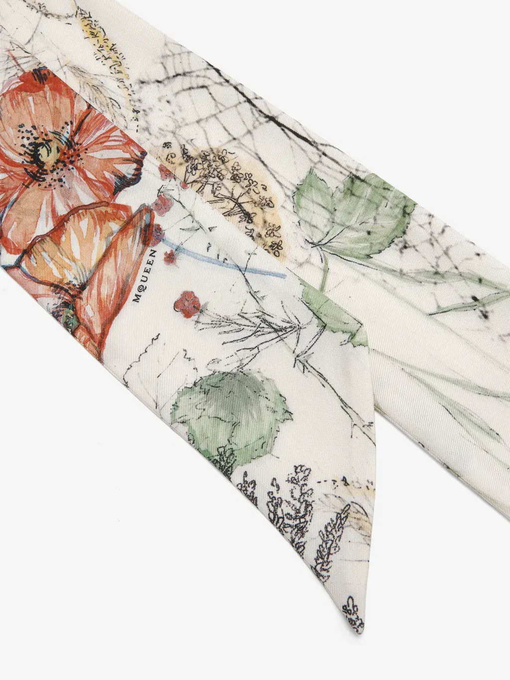 Ribbon Skull Scarf