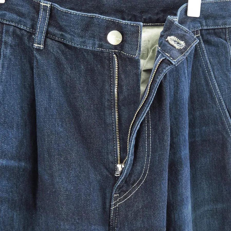 Selvage Denim Two Tuck Pants