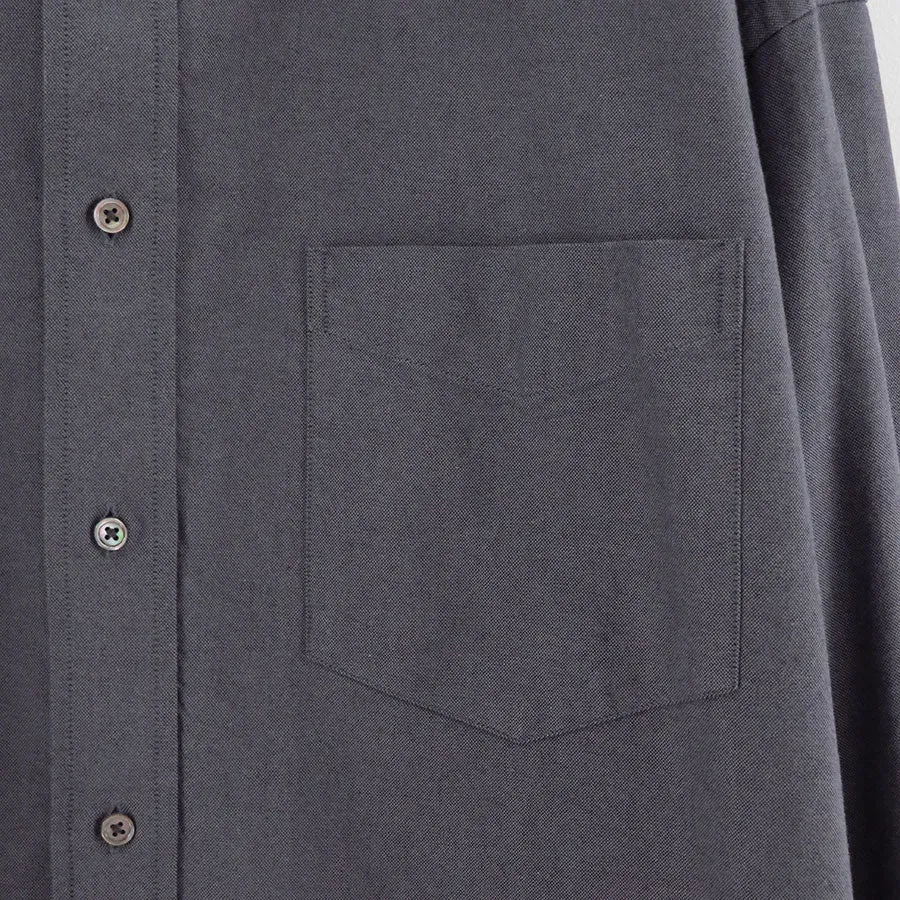 Oxford L/S Oversized B.D Shirt