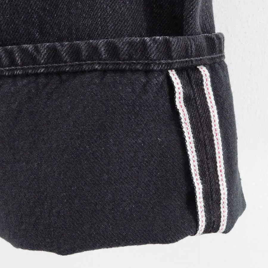 Selvage Denim Two Tuck Tapered Pants