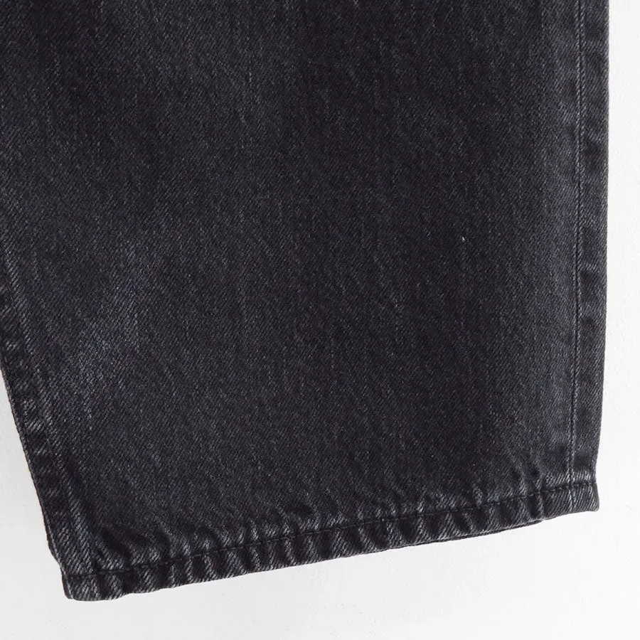 Selvage Denim Two Tuck Tapered Pants