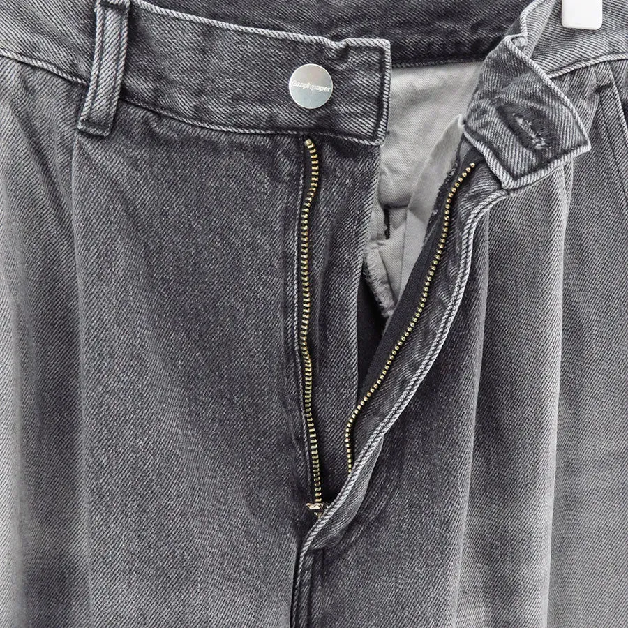 Selvage Denim Two Tuck Pants