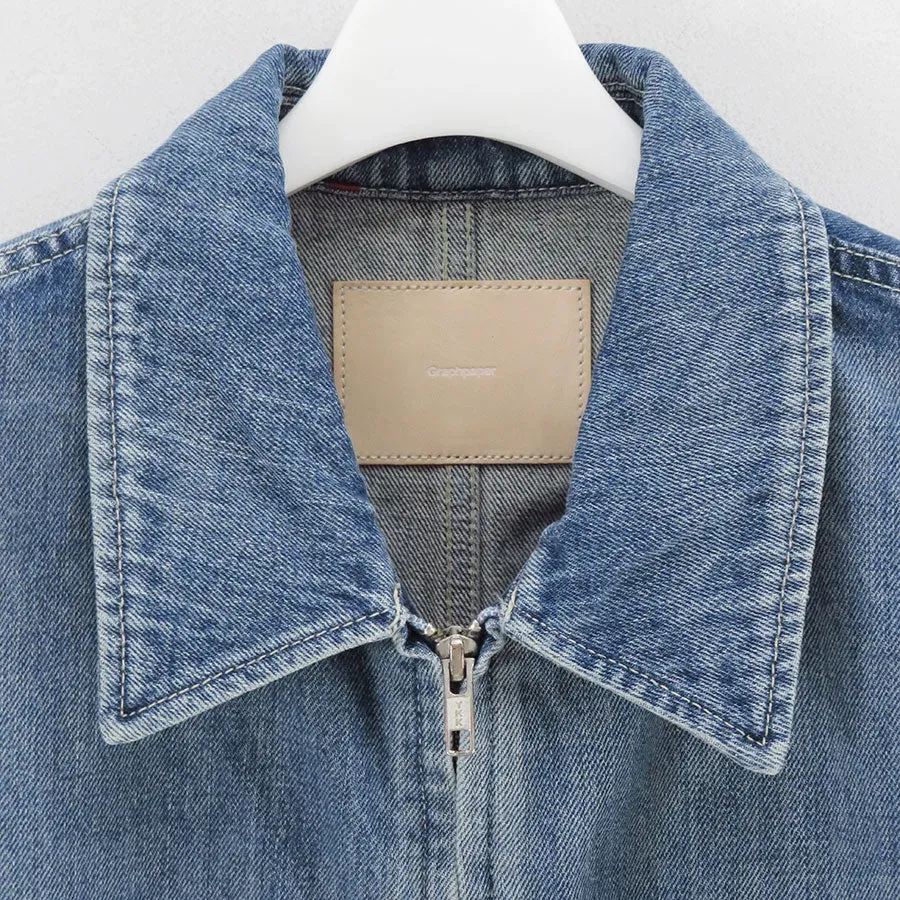 Selvage Denim Zip Jacket