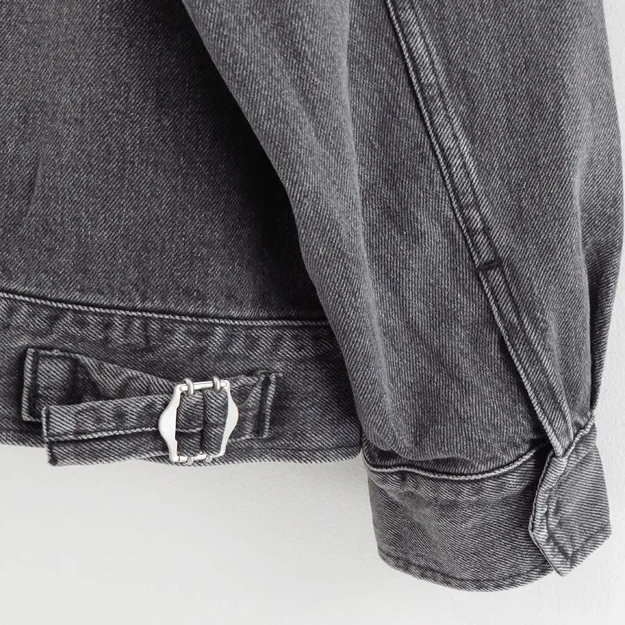Selvage Denim Zip Jacket