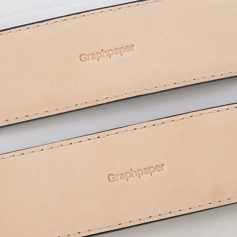 Graphpaper Holeless Leather Classic Belt