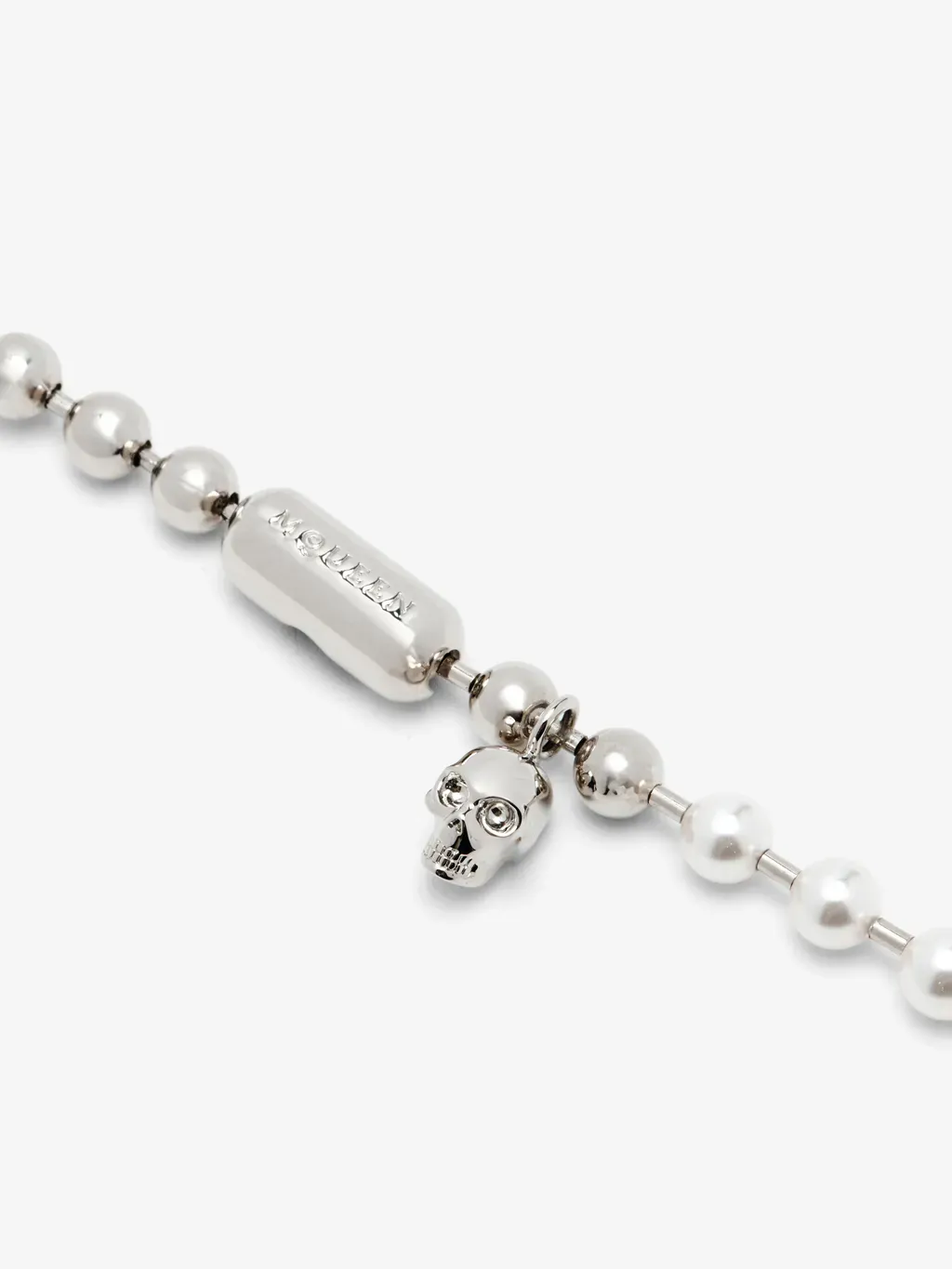 Skull & Pearl Bracelet
