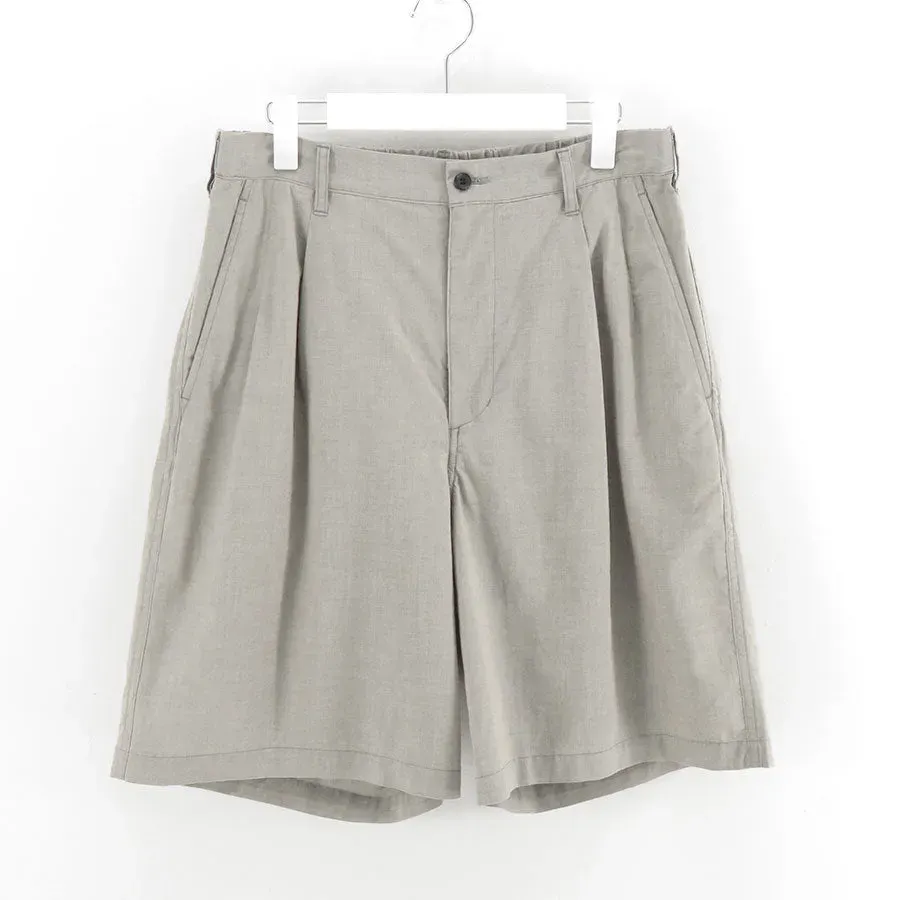 Cotton Wool Poplin Oversized Shorts