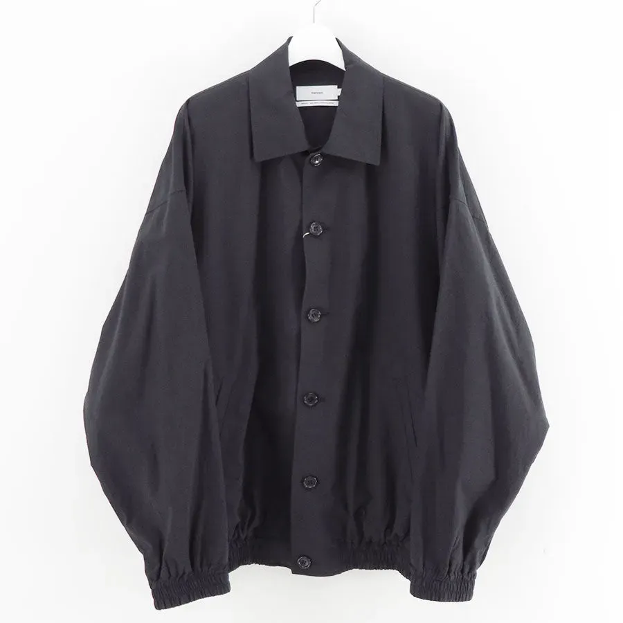 Cotton Wool Poplin Oversized Blouson