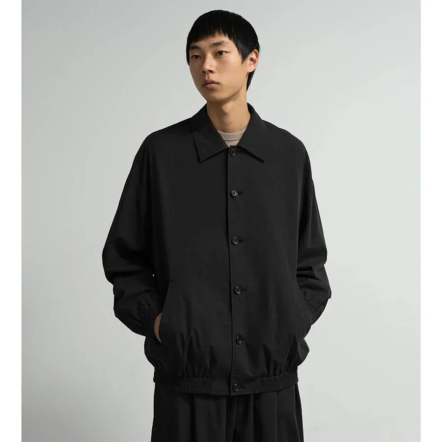 Cotton Wool Poplin Oversized Blouson