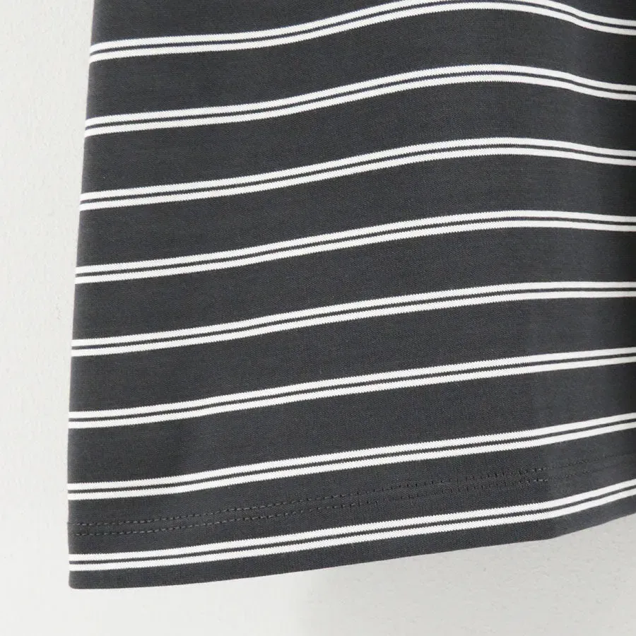 Tri Spun Border S/S Tee