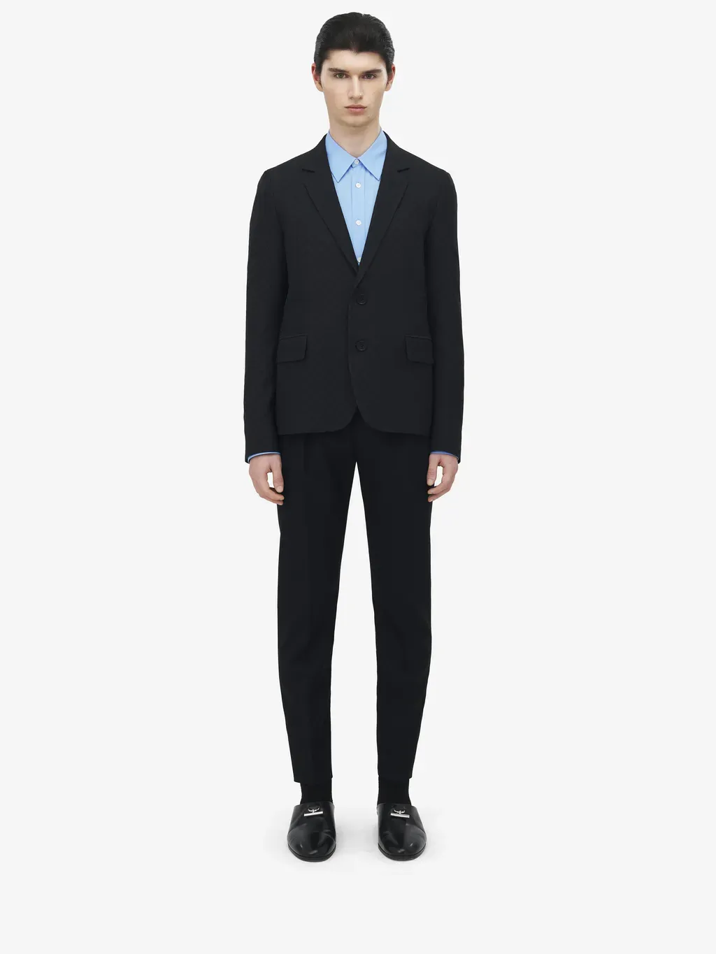 Skull Jacquard Deconstructed Jacket