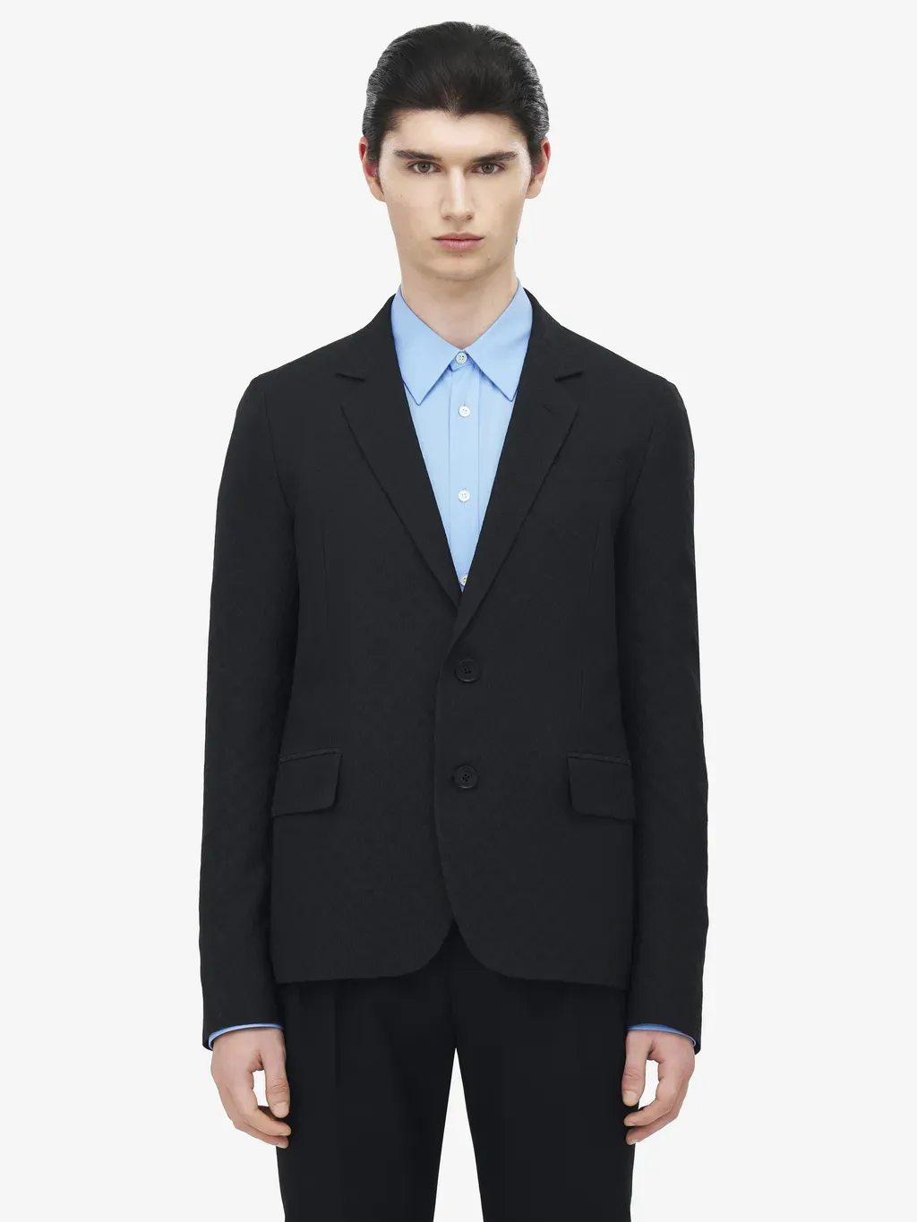 Skull Jacquard Deconstructed Jacket