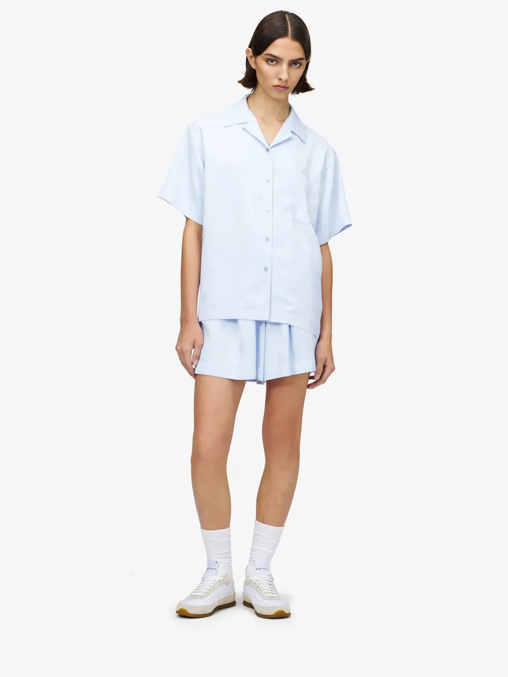 Skull Jacquard Pyjama Shirt