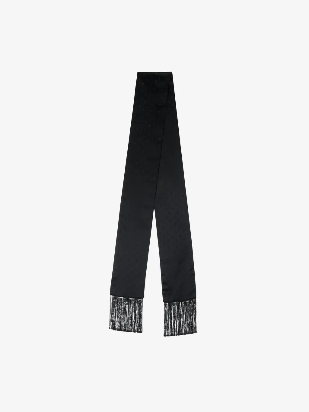 Skull Jacquard Scarf