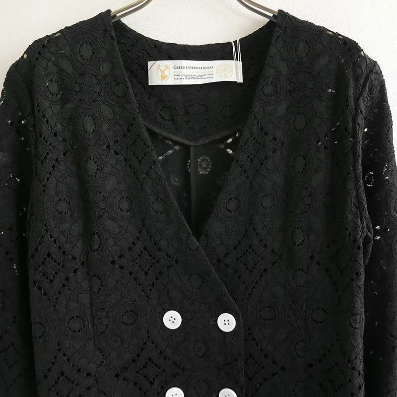 Scallop Lace Coat