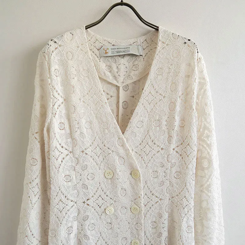 Scallop Lace Coat