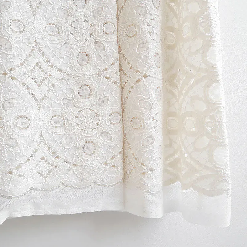 Scallop Lace Coat