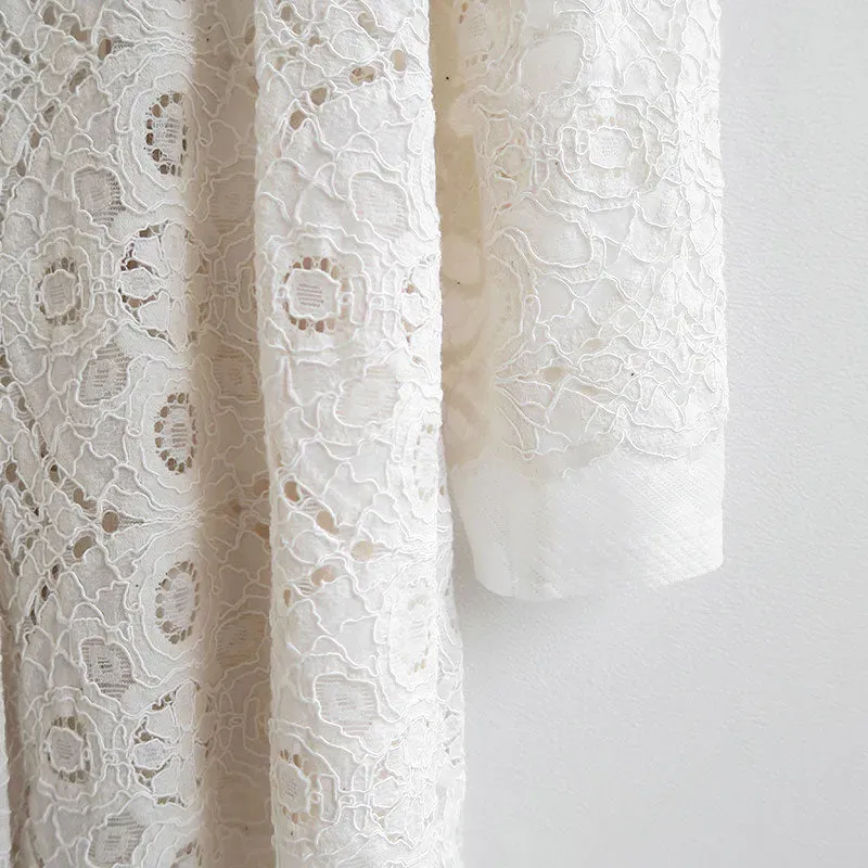 Scallop Lace Coat