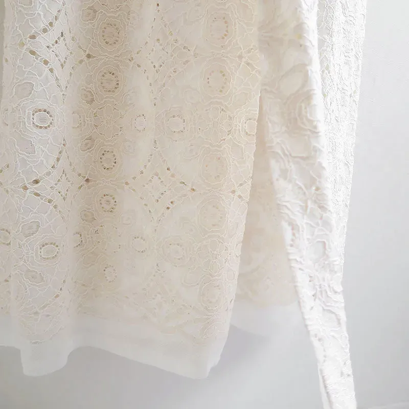 Scallop Lace Coat