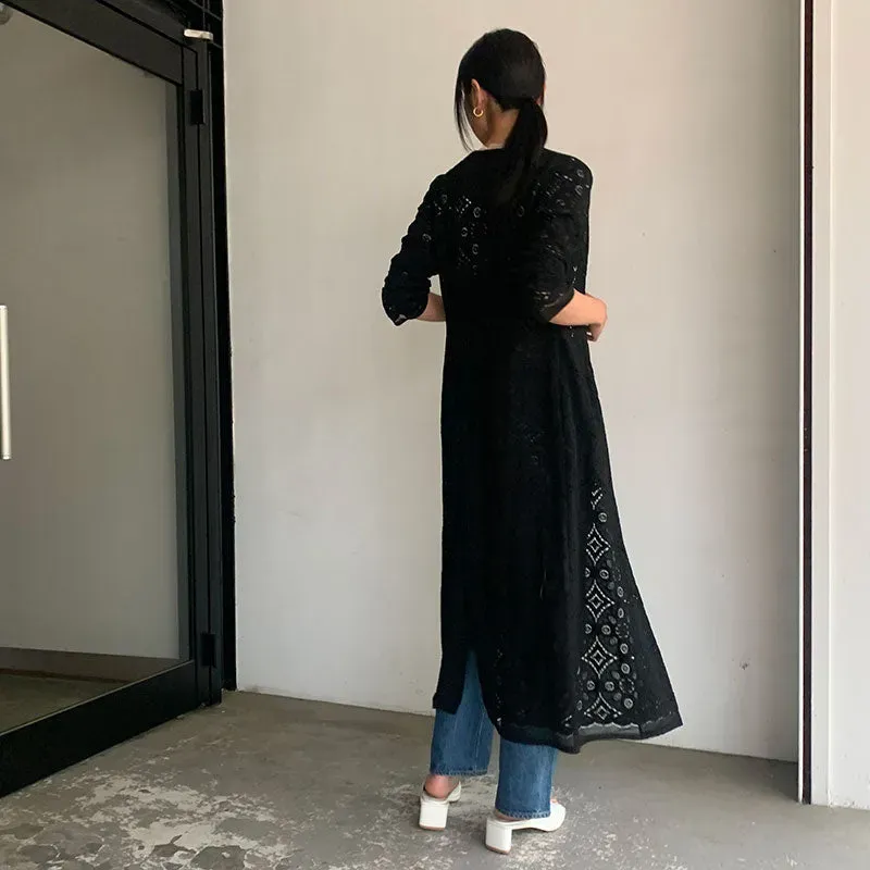 Scallop Lace Coat