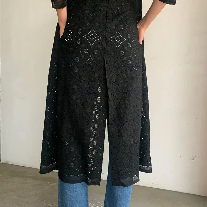 Scallop Lace Coat