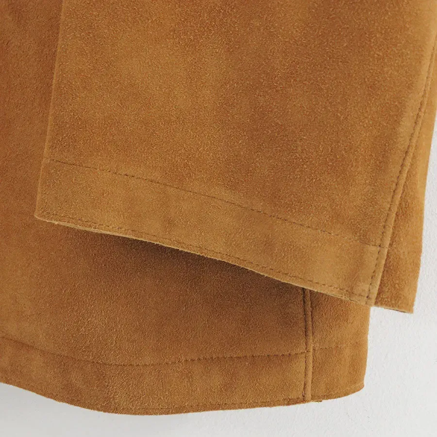 Goat Suede Jacket