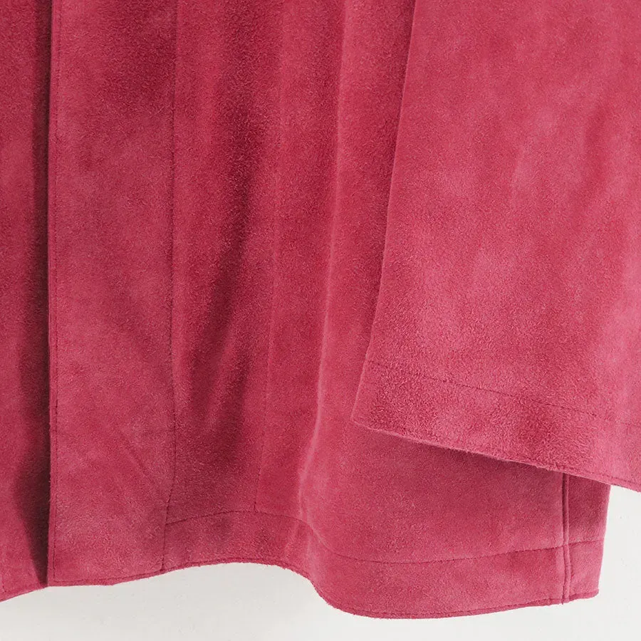 Goat Suede Jacket