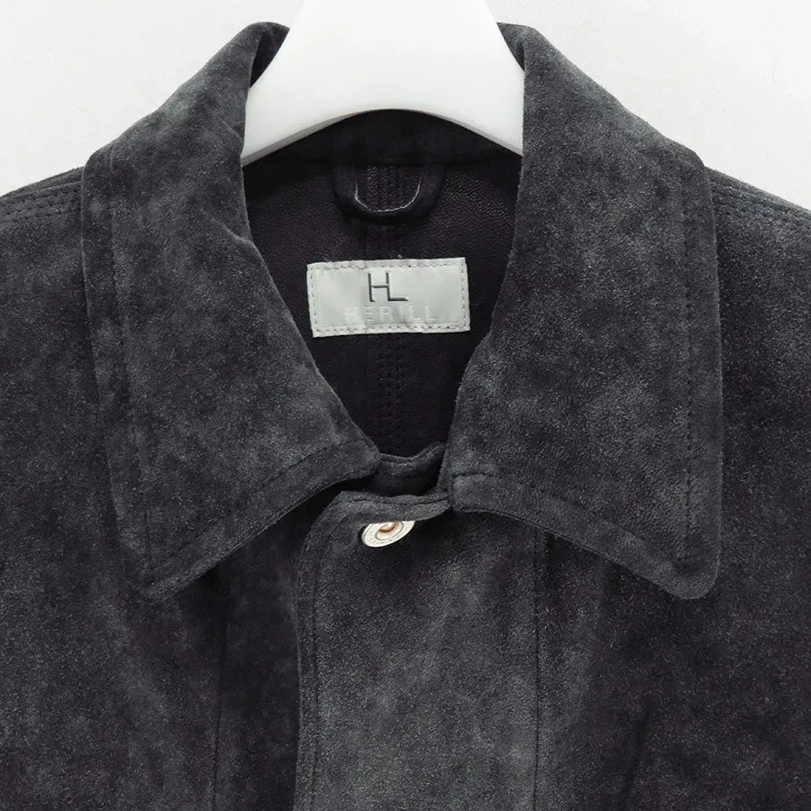 Goat Suede Railroad Chore Jacket