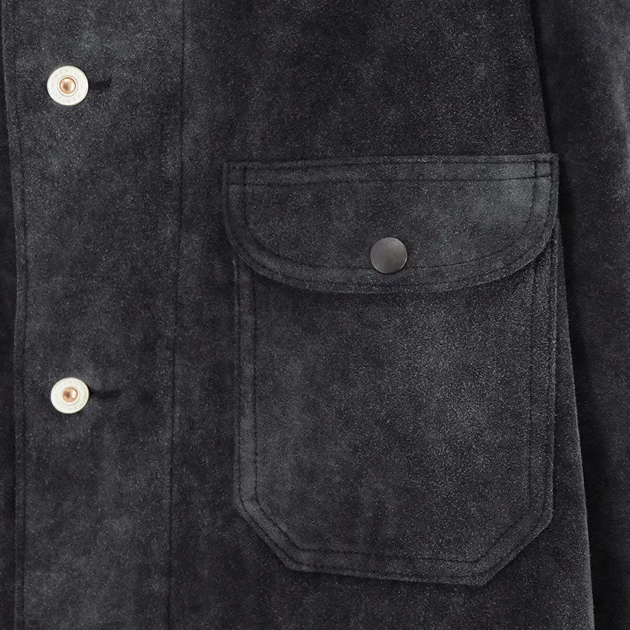 Goat Suede Railroad Chore Jacket