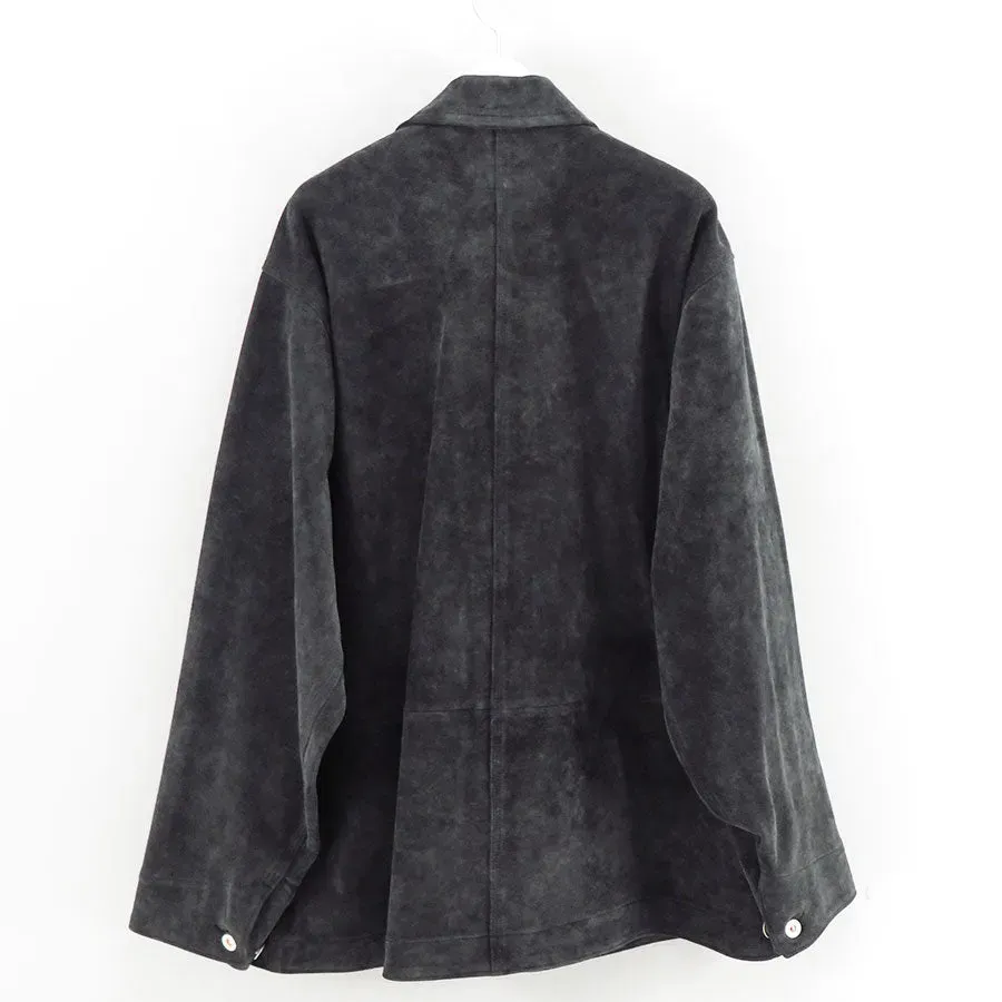 Goat Suede Railroad Chore Jacket