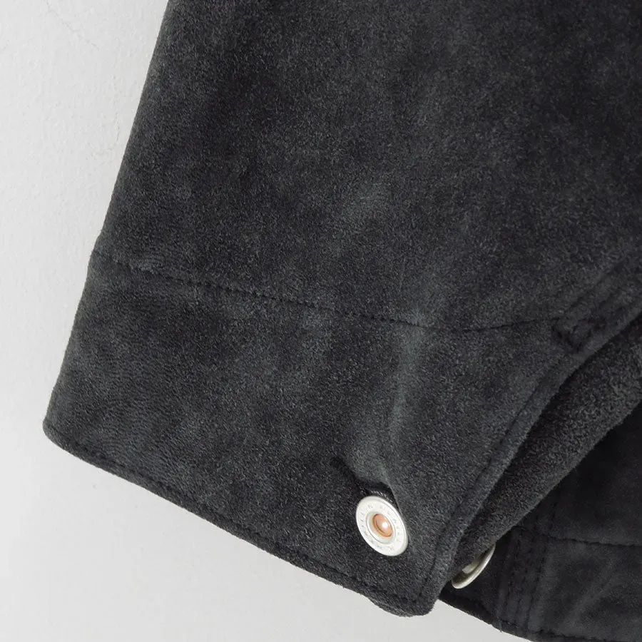Goat Suede Railroad Chore Jacket