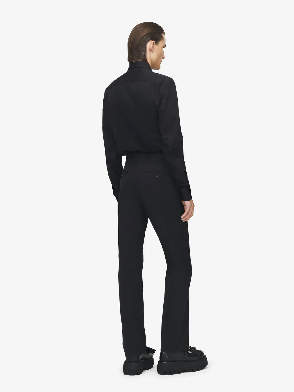Straight Leg Tailored Trousers
