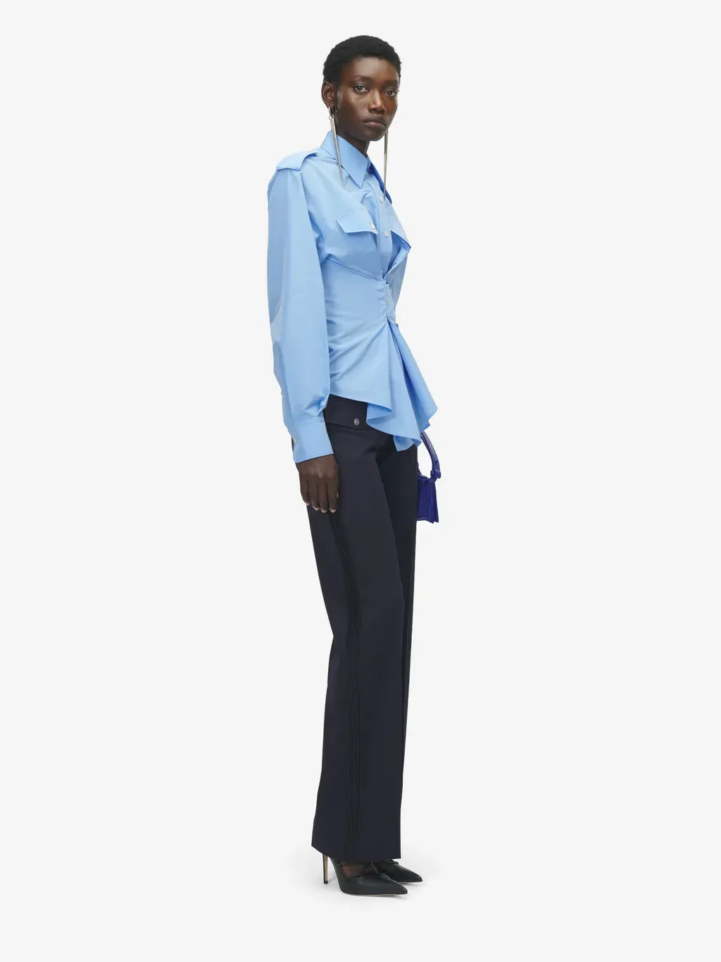 Straight Leg Trousers